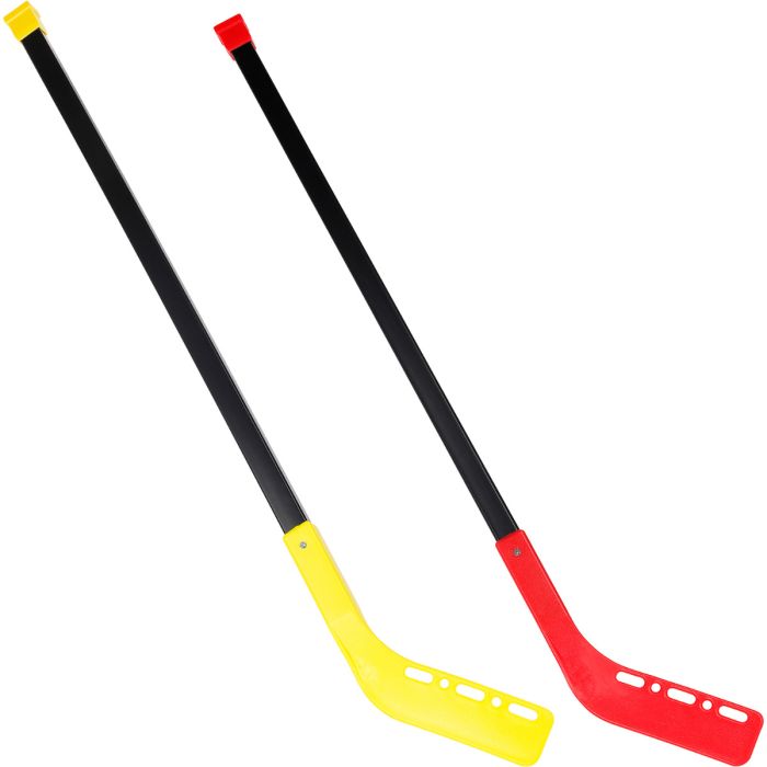 Hockeystick Street 1x rood 1 x geel