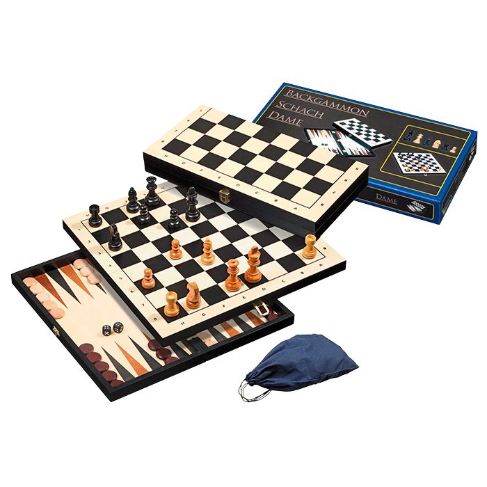 Vrijgevigheid pik halsband Philos Backgammon 3-1 set 44mm online kopen | Buffalo.nl