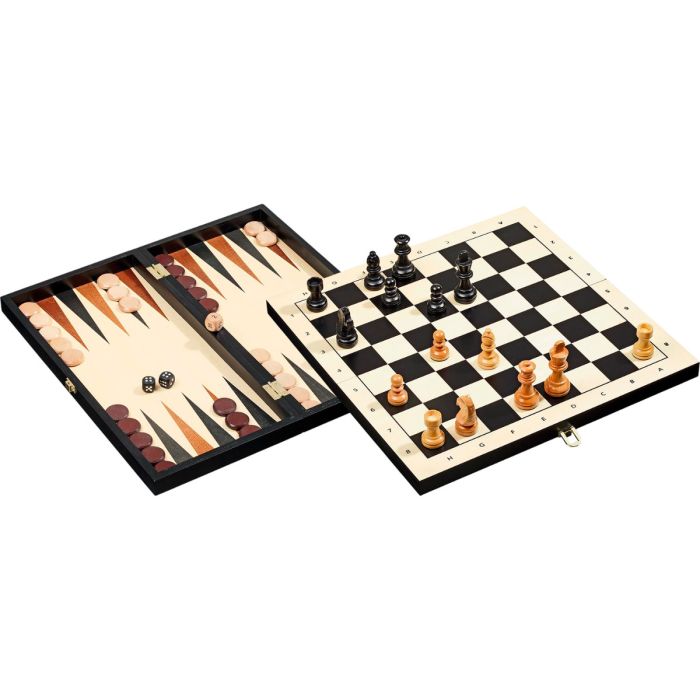 Philos Backgammon 3-1 set 44mm online kopen | Buffalo.nl