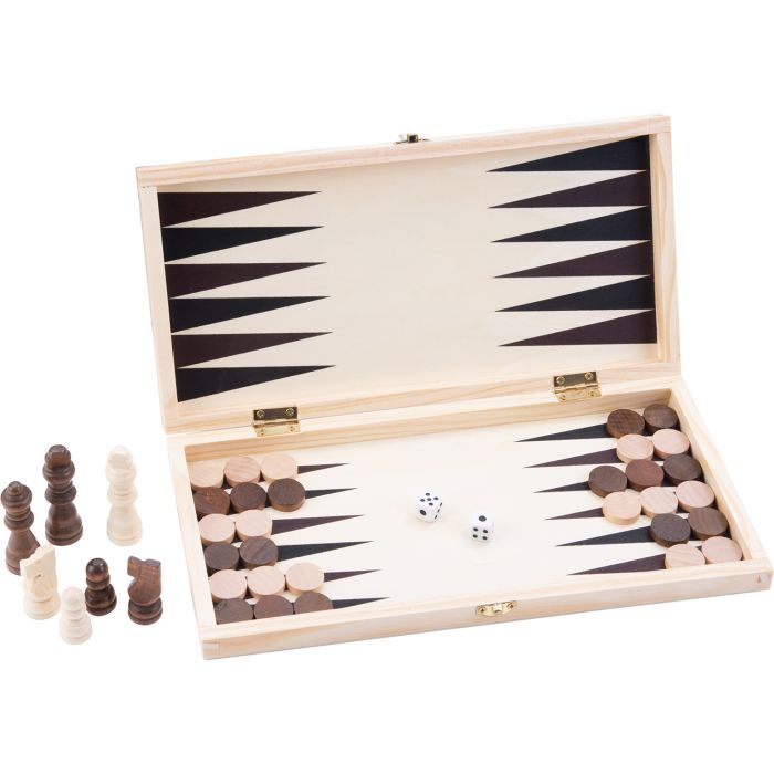 surfen Pracht Milieuvriendelijk Schaak/ Backgammon set online kopen | Buffalo.nl