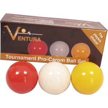 Ventura biljart ballen set 61.5mm Tournament online kopen | Buffalo.nl