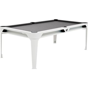 Cornilleau Hyphen outdoor pooltafel wit/ lichtgrijs laken online kopen | Buffalo.nl