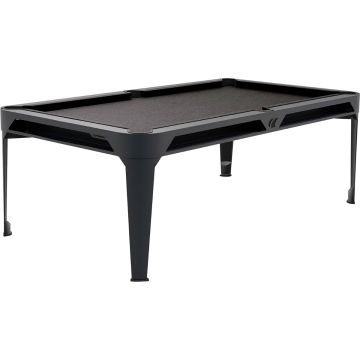 Hyphen outdoor pooltafel zwartgrijs/ donkergrijs laken online kopen | Buffalo.nl