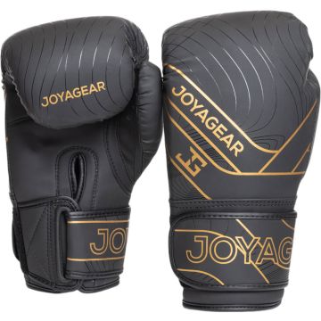 Joya Essential Kickbokshandschoenen zwart goud online kopen | Buffalo.nl